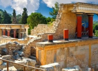 Tham quan cung điện Knossos – kỳ quan kiến trúc nổi tiếng Hy Lạp Tham quan cung điện Knossos - kỳ quan kiến trúc nổi tiếng Hy Lạp